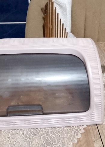 Pembe ve Gri ekmeklik Bluetooth Hoparlör - Görsel 3