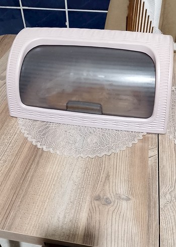 Pembe ve Gri ekmeklik Bluetooth Hoparlör - Görsel 4