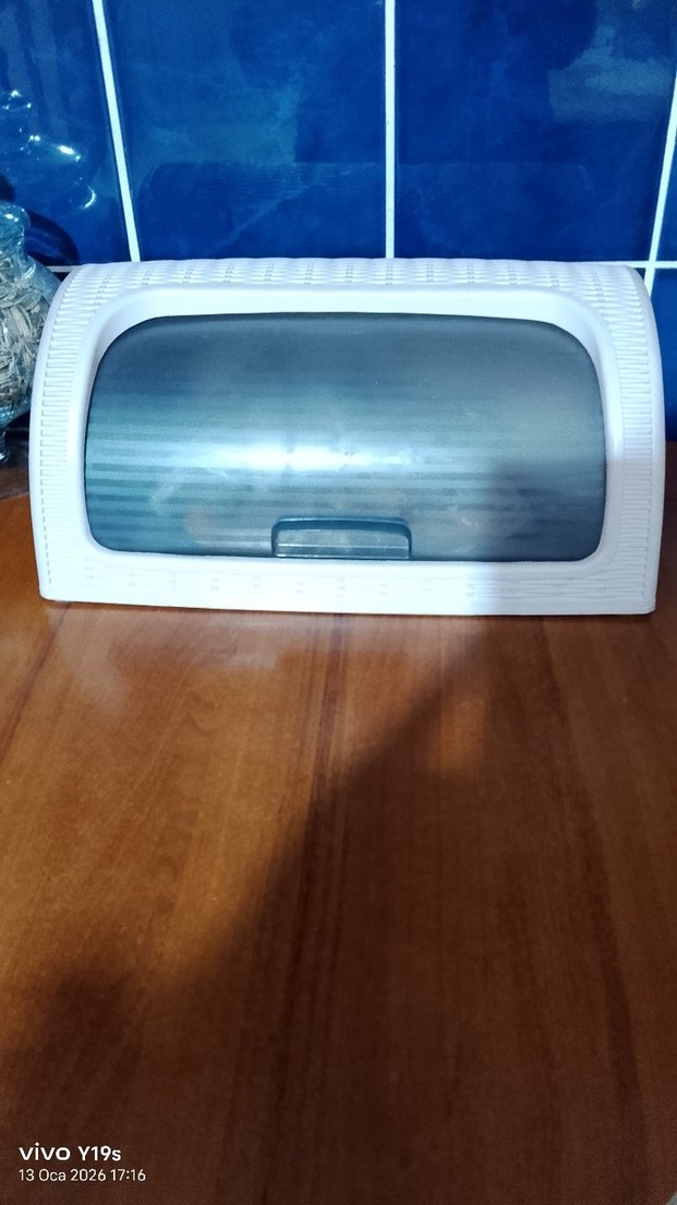 Pembe ve Gri ekmeklik Bluetooth Hoparlör - Görsel 5