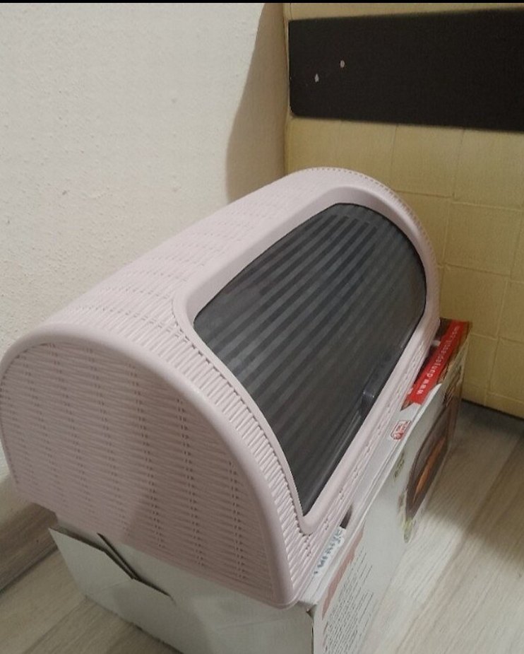 Pembe ve Gri ekmeklik Bluetooth Hoparlör - Görsel 2