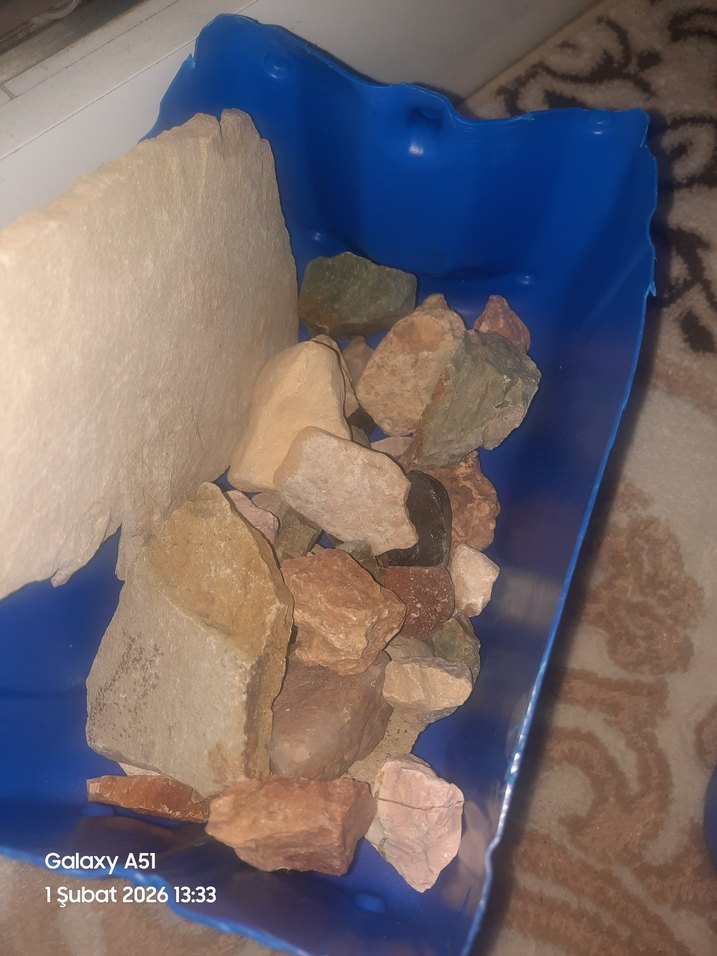 doğal renkli taşlar - Görsel 3