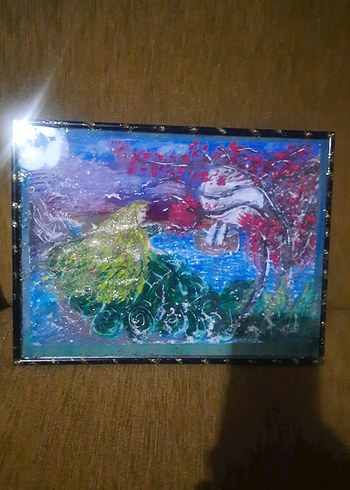 Renkli Soyut Tablo