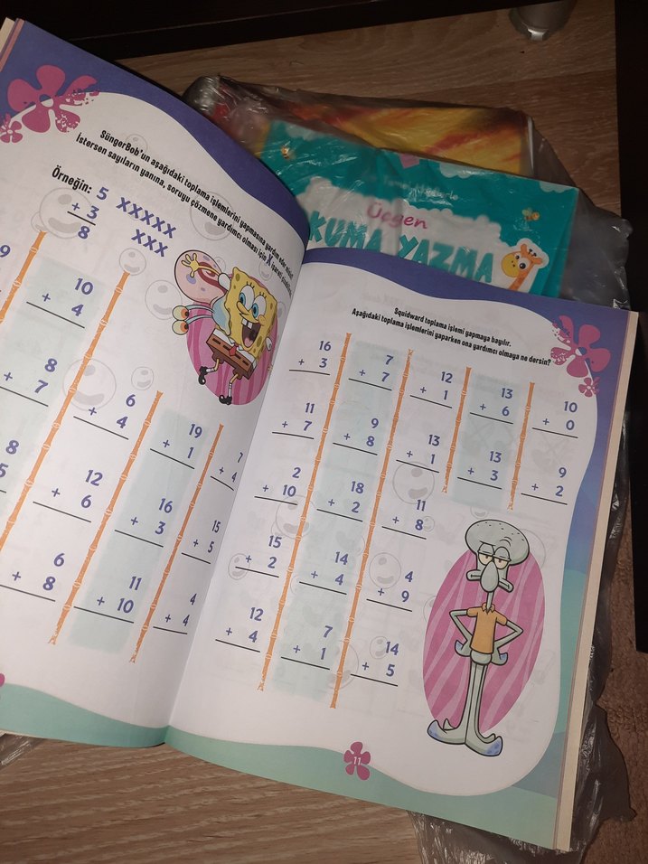 SpongeBob Toplama & Çıkarma Kitabı - Görsel 3