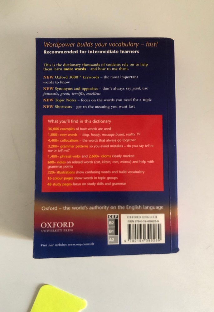 Oxford Wordpower Sözlük 3. Baskı - Görsel 2