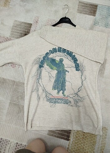 Vintage kostebek oversize sweatshirt