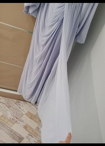 Tesettür uzun abiye  - Görsel 7