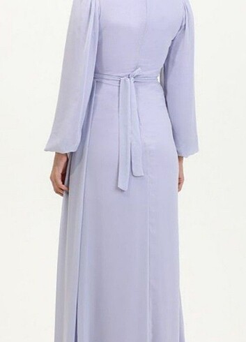 Tesettür uzun abiye  - Görsel 10