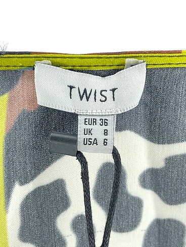 36 Beden çeşitli Renk Twist Uzun Etek %70 İndirimli.