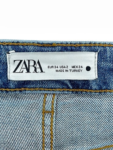 34 Beden mavi Renk Zara Jean / Kot %70 İndirimli.