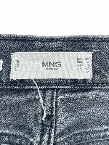 38 Beden gri Renk Mango Jean / Kot %70 İndirimli.