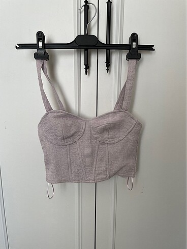 Bershka lila crop