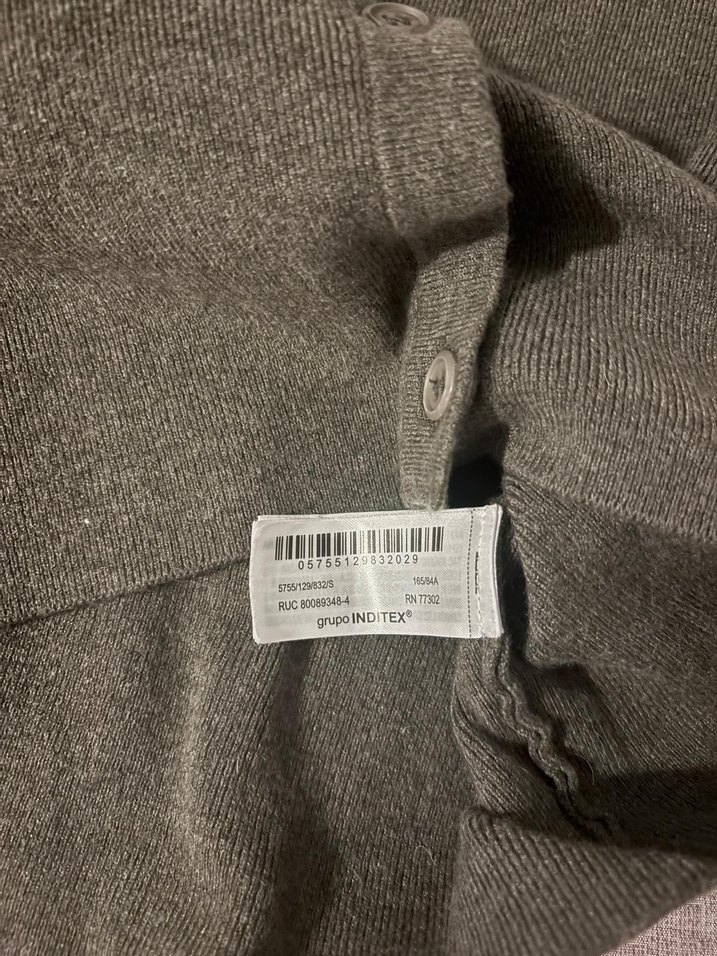 Zara Gri Hırka - Görsel 3