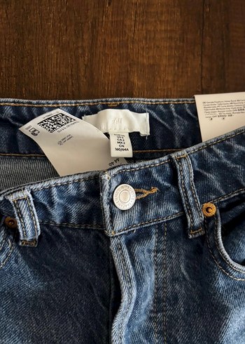 H&M straight fit jean etiketli - Görsel 4