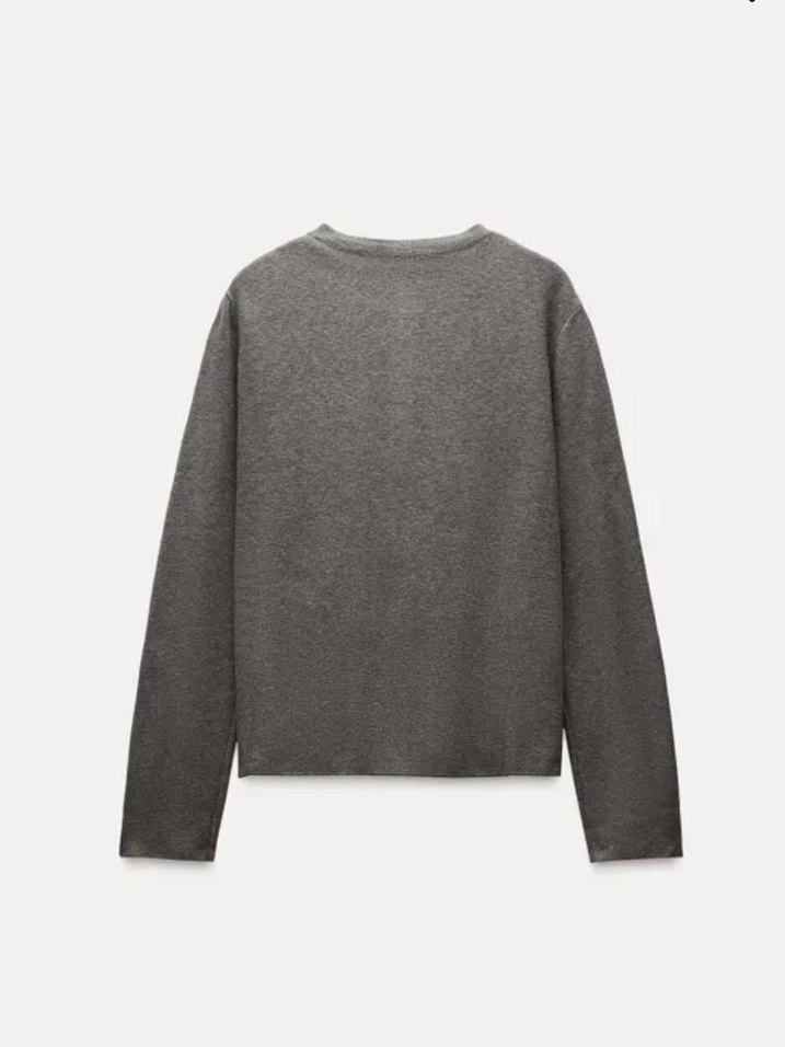 zara dügmeli Hırka - Görsel 2