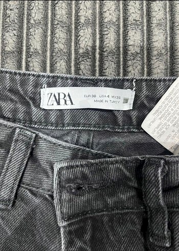 zara straight fit jean - Görsel 3
