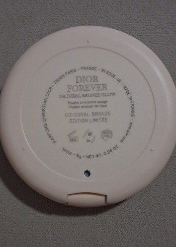 Christian Dior Pudra Bej ve Gri Kutuda - Görsel 3