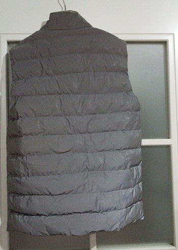 Gri Erkek Yelek Fermuarlı Yüksek Yaka - Görsel 7