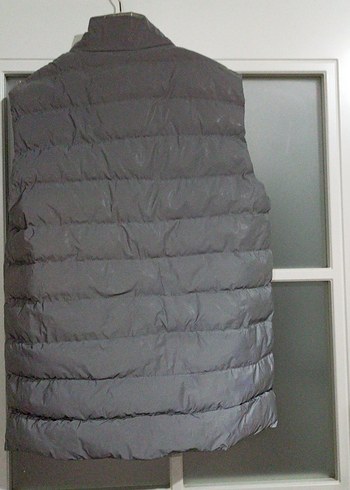 Gri Erkek Yelek Fermuarlı Yüksek Yaka - Görsel 8