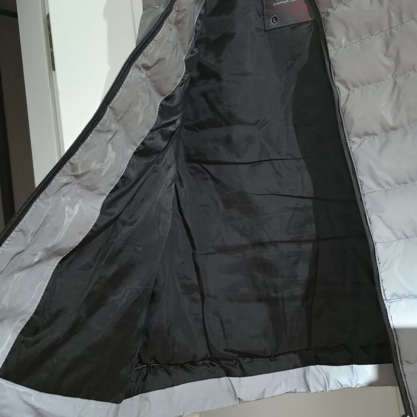 Gri Erkek Yelek Fermuarlı Yüksek Yaka - Görsel 4