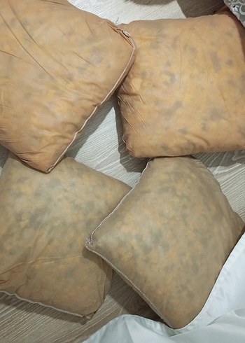 Bohem Tarzı Bej Gri Yastık kırlent - Görsel 8