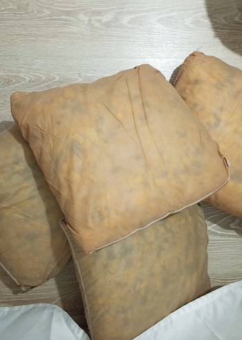 Bohem Tarzı Bej Gri Yastık kırlent - Görsel 4