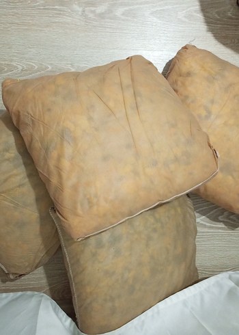 Bohem Tarzı Bej Gri Yastık kırlent - Görsel 7