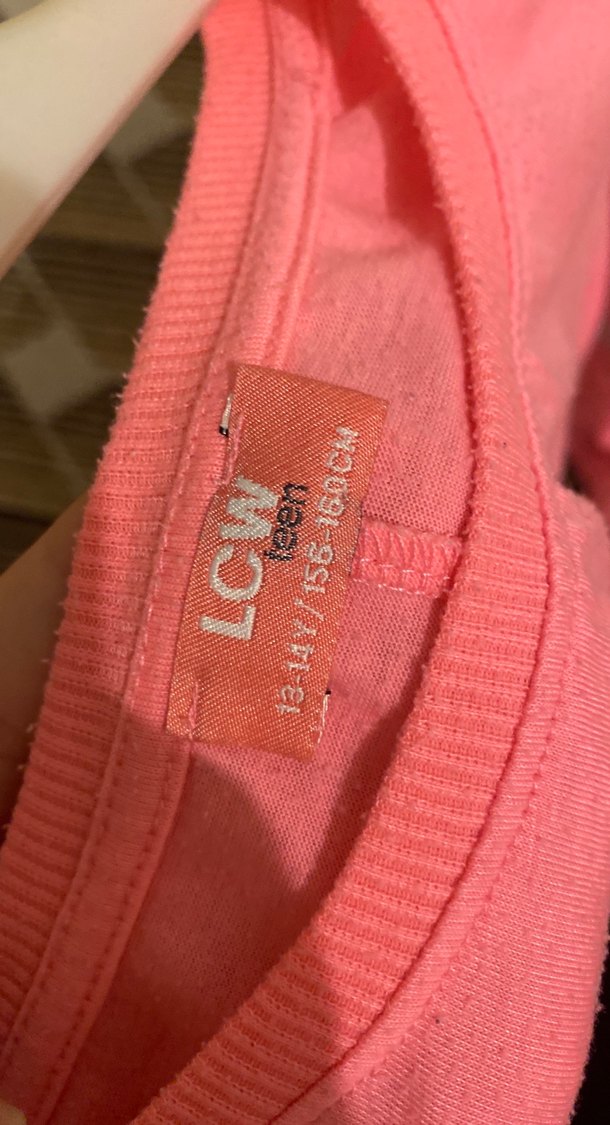 Kız Çocuk Pembe Uzun Kollu Baskılı Tişört - Görsel 3