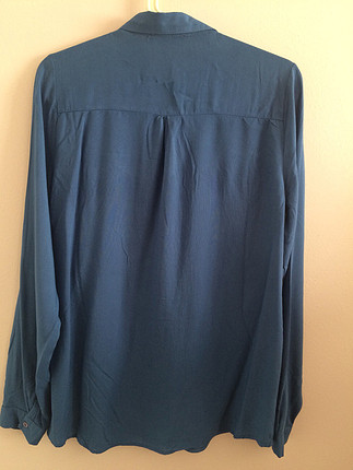 Mavi Uzun Kollu Gömlek