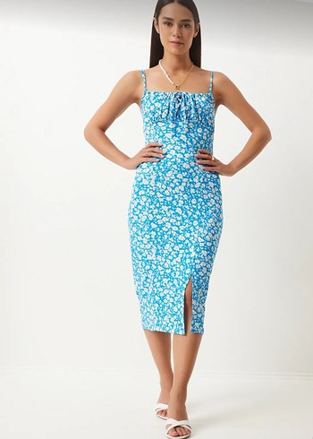 Açık elbise - Görsel 6