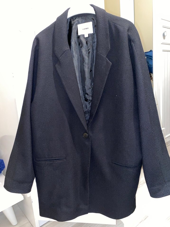 Siyah Kadın Blazer Ceket - Görsel 2