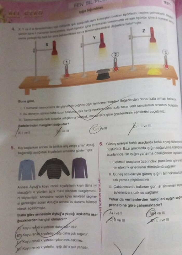 All star fen Bilimleri soru bankası  - Görsel 4