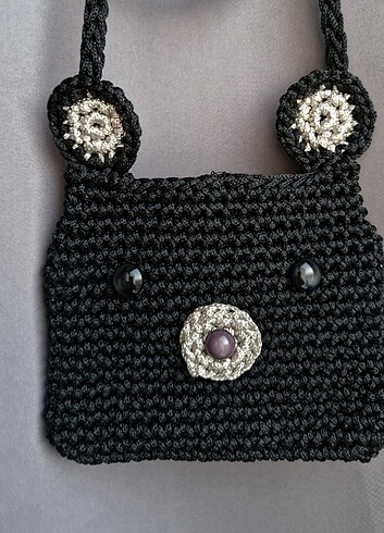 Makrome Çocuk Çanta - Görsel 4