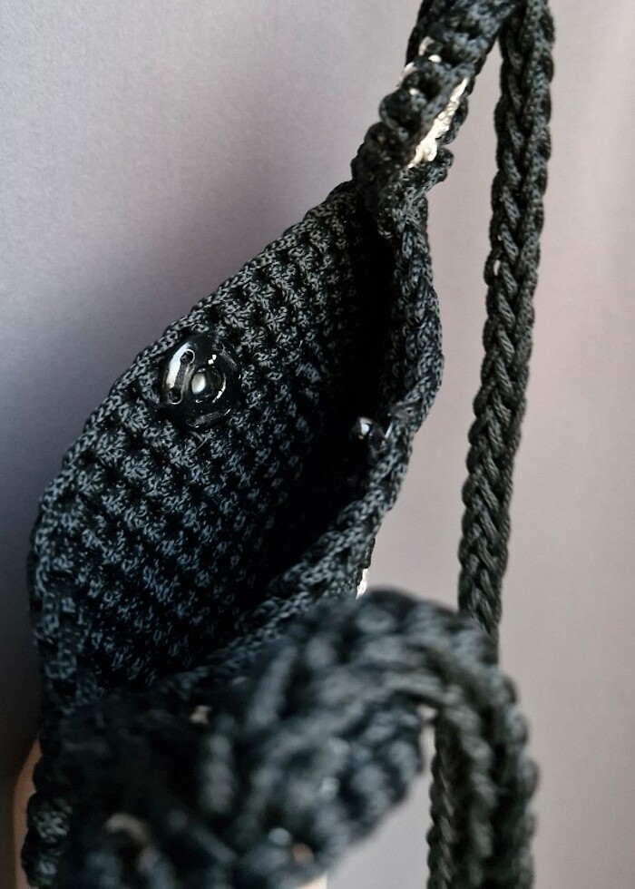 Makrome Çocuk Çanta - Görsel 2