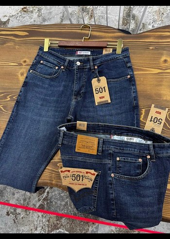 Levi's 501 Lacivert Likralı Kot Pantolon