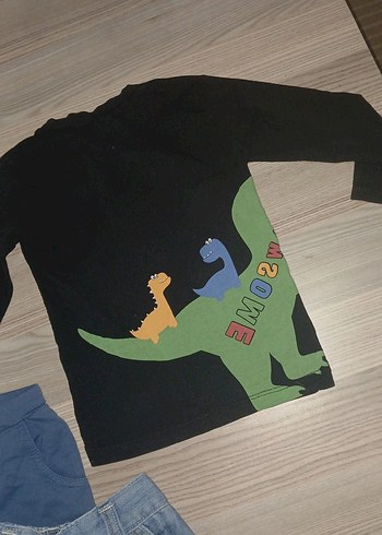 1,5 Yaş Beden Erkek Bebek Kotlu takım