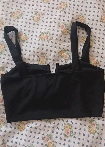 Zara Siyah Straplez Mini Bustiyer