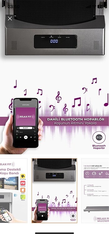 RELAX YÜRÜME VE KOŞU BANDI (!!!!SON FİYAT!!!!) - Görsel 4