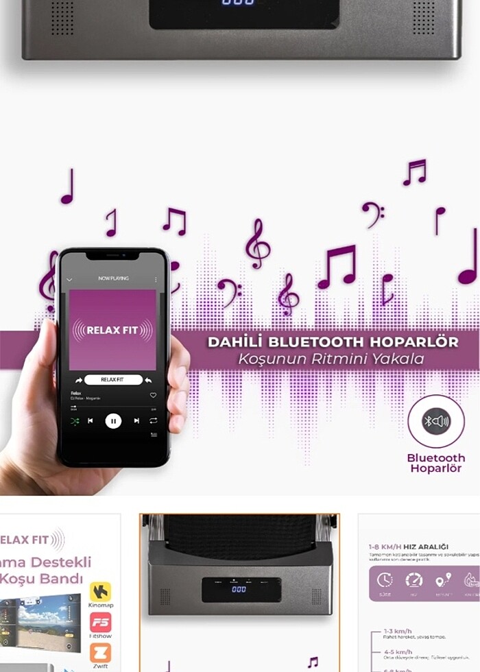 RELAX YÜRÜME VE KOŞU BANDI (!!!!SON FİYAT!!!!) - Görsel 4