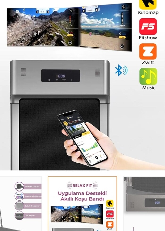 RELAX YÜRÜME VE KOŞU BANDI (!!!!SON FİYAT!!!!) - Görsel 3