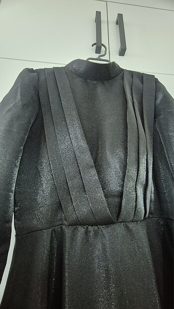 ŞIK SİYAH ABİYE - Görsel 3