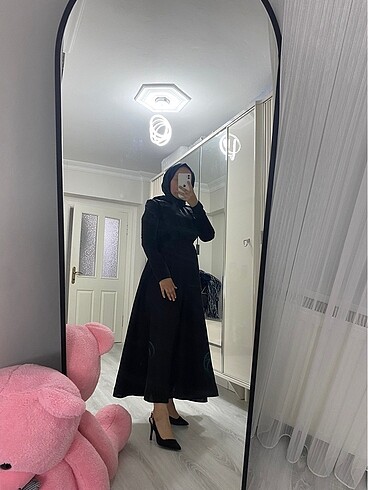 ŞIK SİYAH ABİYE - Görsel 7