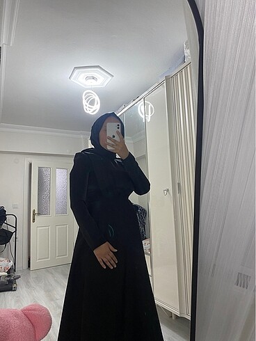 ŞIK SİYAH ABİYE - Görsel 10