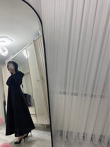ŞIK SİYAH ABİYE - Görsel 11
