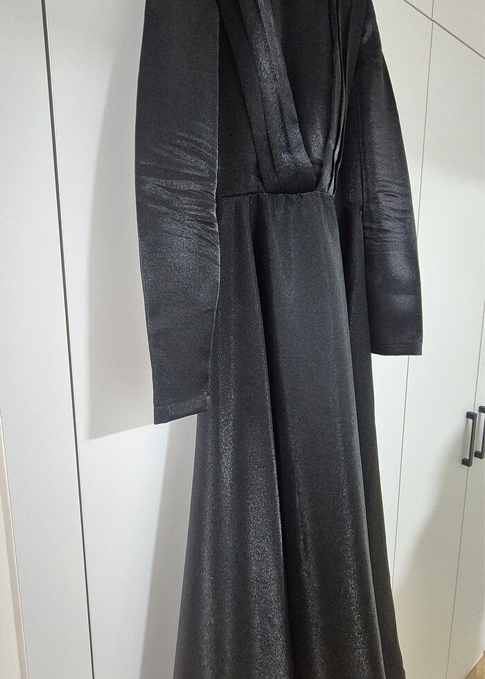 ŞIK SİYAH ABİYE - Görsel 2