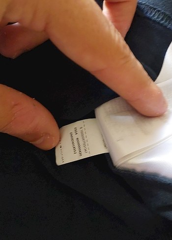 s Beden Tommy Jeans Erkek Lacivert Denim Tişört