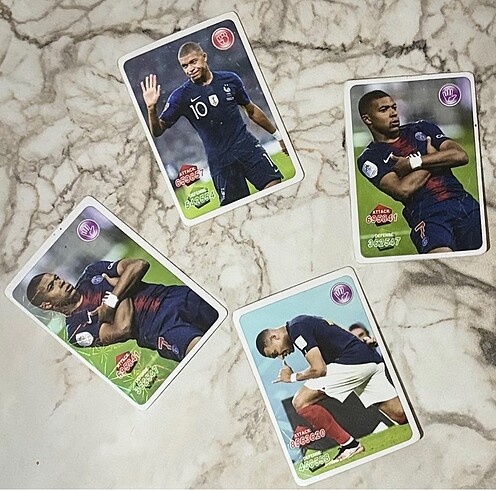 FIFA WORLD CUP Qatar 2022 Mbappe futbolcu kartı.