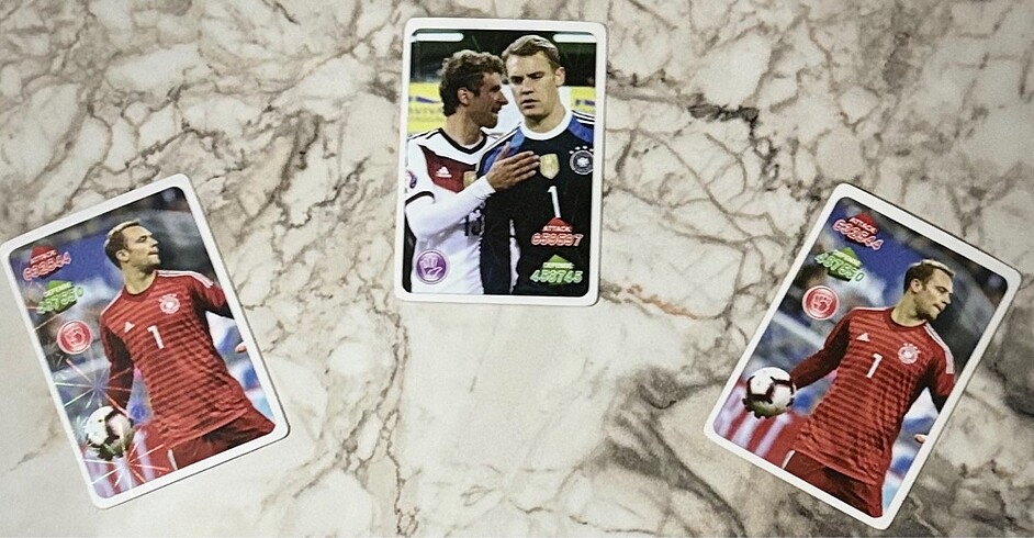 FIFA WORLD CUP Qatar 2022 NEUER PRİME kaleci futbolcu kartı.