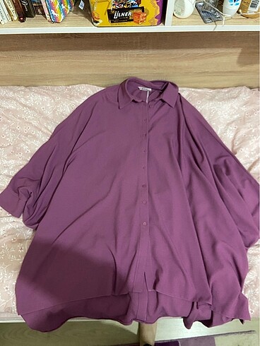 40 Beden mor Renk Tessettur tunik