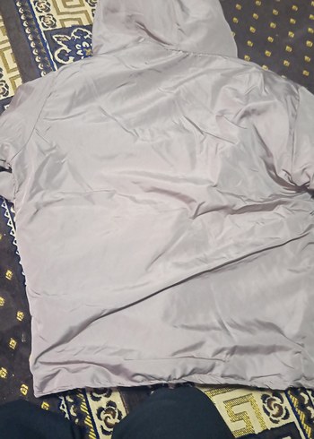 Gri Fermuarlı Erkek Mont - Görsel 3