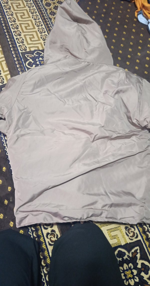 Gri Fermuarlı Erkek Mont - Görsel 3